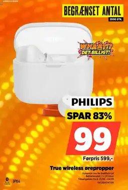 Power Philips True wireless ørepropper tilbud