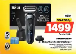 Power Braun barbermaskine 4-i-1 SmartCare Center tilbud