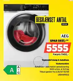Power AEG Vaskemaskine tilbud
