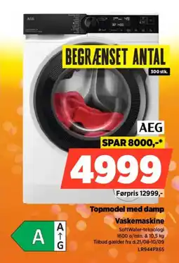 Power AEG Vaskemaskine tilbud