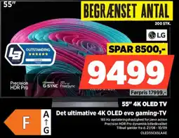 Power LG 55" 4K OLED TV tilbud