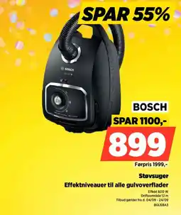 Power Bosch Støvsuger tilbud