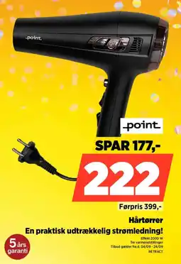 Power point hårører tilbud