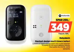 Power Motorola Babyalarm tilbud