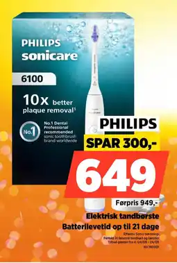 Power Philips sonicare 6100 tilbud