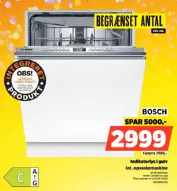 Power Bosch Int. opvaskemaskine tilbud