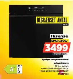 Power Hisense Indbygningsovn tilbud