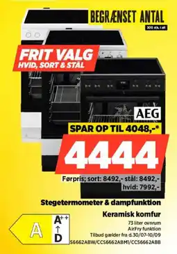 Power AEG Stegetermometer & dampfunktion tilbud