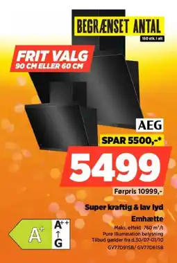 Power AEG Emhætte tilbud