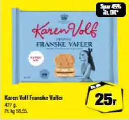 Calle Karen Volf Franske Vafler tilbud
