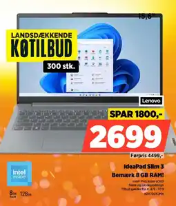 Power Lenovo IdeaPad Slim 3 tilbud