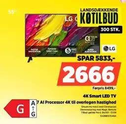 Power LG 4K Smart LED TV tilbud