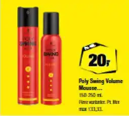 Calle Poly Swing Volume Mousse tilbud