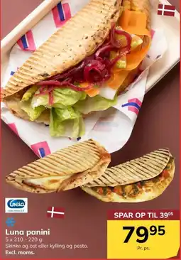 Dagrofa Food Service Geia Luna panini tilbud