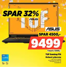Power Asus TUF Gaming F16 tilbud