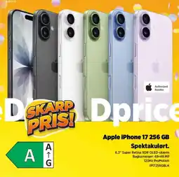 Power Apple iPhone 17 256 GB tilbud