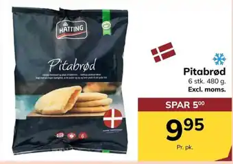 Hattning Pitabrød