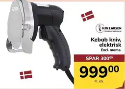 Dagrofa Food Service Ssaro kebab kniv tilbud
