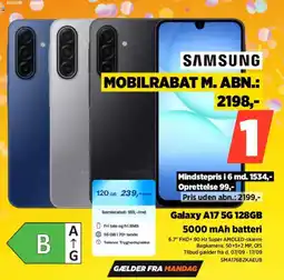 Power Samsung Galaxy A17 5G 128GB tilbud