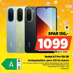Power Redmi A7 Pro 128 GB tilbud