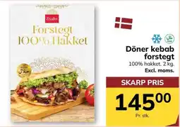 Dagrofa Food Service Ziyafet Döner kebab forstegt tilbud