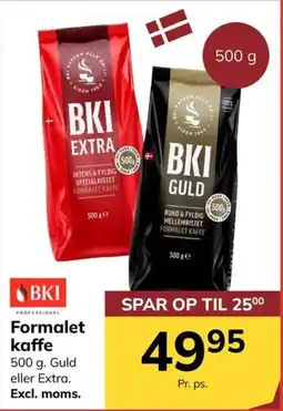 Dagrofa Food Service Bki formalet kaffe tilbud
