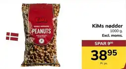 Dagrofa Food Service Kims nødder tilbud