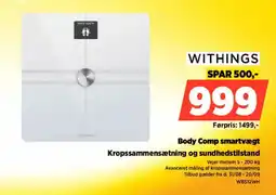 Power Withings Body Comp smartvægt tilbud