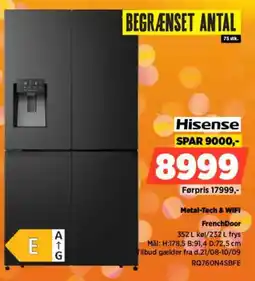 Power Hisense FrenchDoor tilbud
