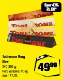 Calle Toblerone King tilbud