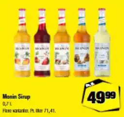 Calle Monin Sirup tilbud