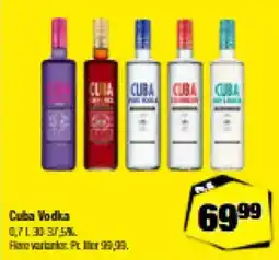 Calle Cuba Vodka tilbud