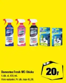 Calle Domestos Fresh WC-Sticks tilbud