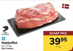 Dagrofa Food Service Kød Grossisten Nakkefilet tilbud