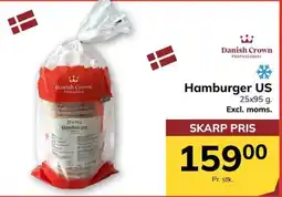 Dagrofa Food Service Danish Crown Professional Hamburger US tilbud