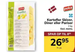 Dagrofa Food Service Peka Kartofler Skiver, Diner eller Pariser tilbud