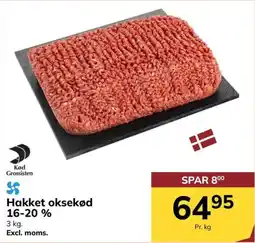 Dagrofa Food Service Kød Grossisten Hakket oksekød tilbud