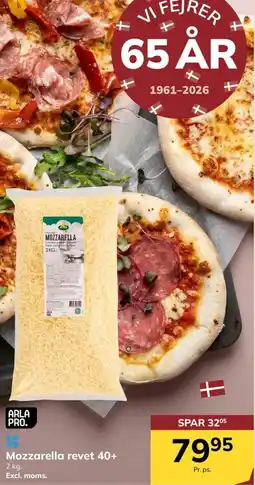 Dagrofa Food Service Arla Pro Mozzarella revet tilbud