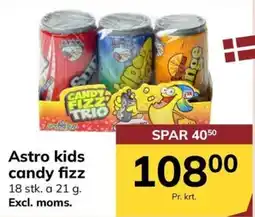 Dagrofa Food Service Astro kids candy fizz tilbud