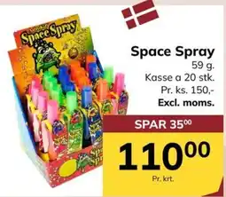 Dagrofa Food Service Space Spray tilbud