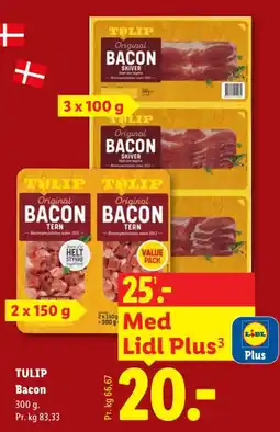 Lidl Tulip Bacon tilbud