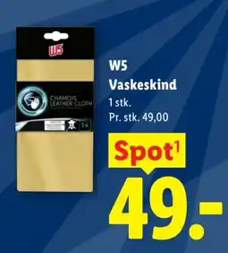Lidl W5 Vaskeskind tilbud