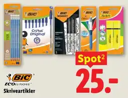 Lidl Bic skriveartikler tilbud