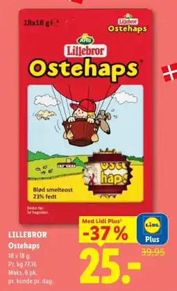Lidl Lillebror Ostehaps tilbud