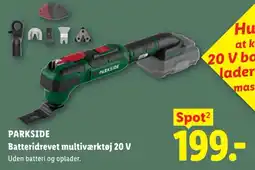 Lidl Parkside batteridrevet multiværktøj 20 V tilbud