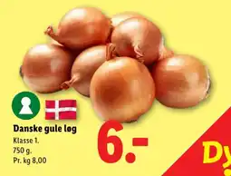 Lidl Danks Gule Løg tilbud