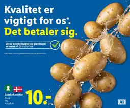 Lidl Danske kartofler tilbud