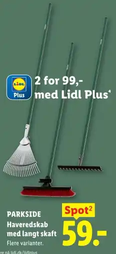 Lidl Parkside Haveredskab med langt skaft tilbud