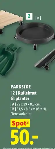 Lidl Parkside Rullebræt til planter tilbud