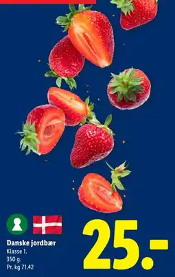 Lidl Jordbær tilbud